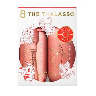 Stella Seed - 8 THE THALASSO Shampoo & Treatment Moist Pokemon Limited Edition, 475ml x 2, 1100 g, 4589919567867
