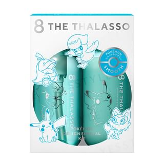 Stella Seed - 8 THE THALASSO Shampoo & Treatment Smooth Pokemon Limited Edition, 475ml x 2, 1100 g, 4589919567874