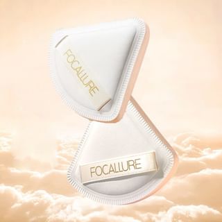 FOCALLURE - Pointed Cushion Puff, #TL01 - 1pc, 15 g, 6941845810307