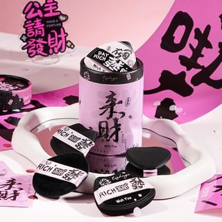 lishu - Riche Day Series Powder Puff Set, Set (5pcs), 90 g, 