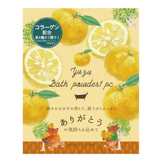 HONYARADOH - Yuzu Bathing Powder, 25g, 40 g, 4991936259241