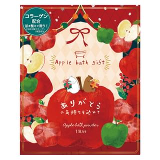 HONYARADOH - Apple Bathing Powder, 25g, 35 g, 4991936259258
