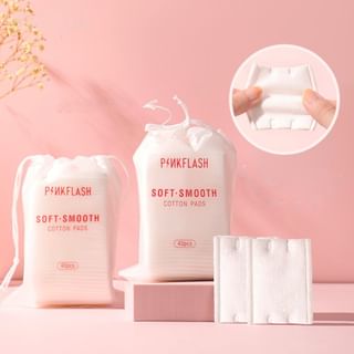 PINKFLASH - Soft Smooth Cotton Pads, #Cotton Pads - 40pcs, 60 g, 6941845851232