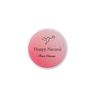 Happy Natural - Botanical Organic Rose Face Cream, 3g, 15 g, 4524222101155