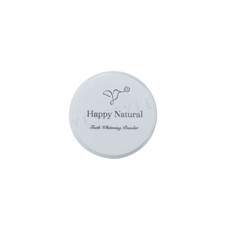 Happy Natural - Bio Hemp Charcoal Teeth Whitening Powder, 1g, 12 g, 4524222101179