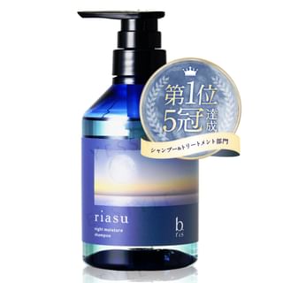 tellas - riasu Night Moisture Shampoo, 380ml, 476 g, 4580710150128