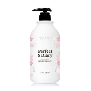 LACVERT - Perfect S Diary Cherry Blossom Body Lotion, 1000ml, 2000 g, 8801051473094