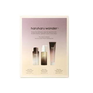 haruharu wonder - Cleanse and Glow Set, 3 pcs, 800 g, 8809532221981