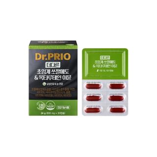 SERY BOX - Dr.PRIO More Different Supercritical Saw Palmetto & Octalutein Immune, 800mg x 30 capsules, 98 g, 8809659318304