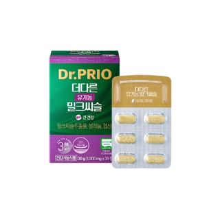 SERY BOX - Dr.PRIO More Different Organic Milk Thistle, 1000mg x 30 tablets, 68 g, 8806136020279