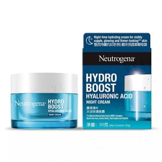 Neutrogena - Hydro Boost Hyaluronic Acid Night Cream, 50g, 270 g, 4891080616436