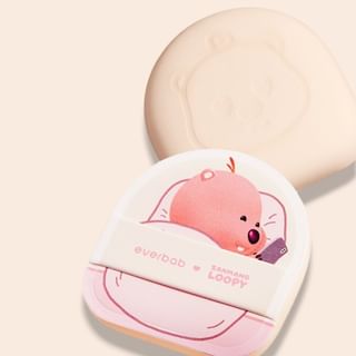everbab - Milk Skin Air Cushion Puff Loopy Limited Edition, 1pc, 30 g, 