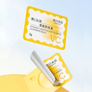 Spring letter - Vitamin C Moisten Soft Purified Cleansing Balm (3pcs), Set (3g x 3pcs), 70 g, 6974457551214