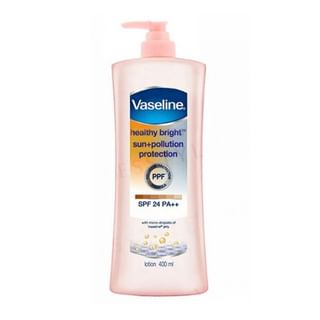 Vaseline - Healthy Bright Sun+Pollution Protection Body Lotion SPF 24 PA++, 400ml, 550 g, 8999999506506