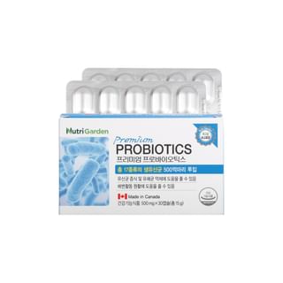 JUNGWONSAM - NutriGarden Premium Probiotics, 500mg x 30 capsules, 45 g, 6253490192944