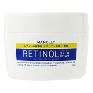 Cosme Station - MAMOLLY Retinol Skin Cream, 200g, 246 g, 4582400833793