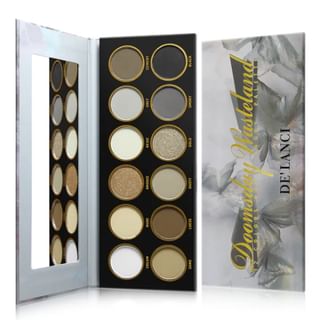 DE’LANCI - 12 Colors Nude Smoky Palette, #Doomsday Wasteland - 24g, 100 g, 6970936230410
