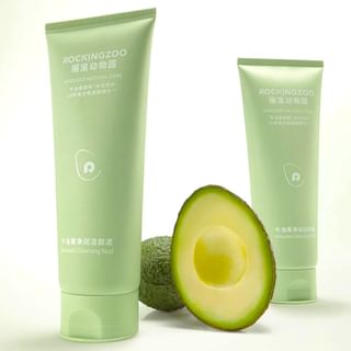 ROCKINGZOO - Avocado Cleansing Mud, #Cleansing Mud - 200g, 250 g, 6972693235141