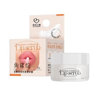 My Scheming - Squalane Exfoliating Lip Scrub, 15g, 90 g, 4713410999760