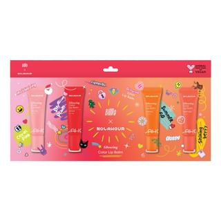 NOLAHOUR - Glowing Color Lip Balm 4 Color Set Billlie Edition, 6 pcs, 100 g, 8809800000409