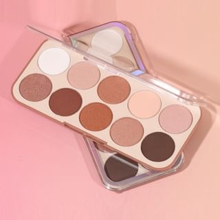 MISS ROSE - 10 Color Highlighter & Contour Palette, #10 Color - 18g, 133 g, 6941898916599