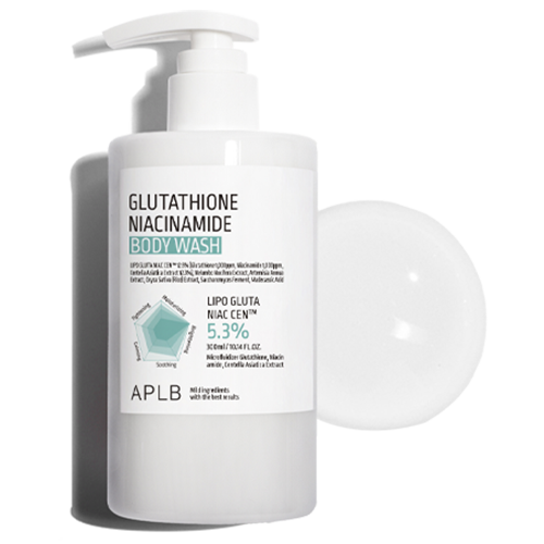 APLB, GLUTATHIONE NIACINAMIDE BODY WASH 300ML