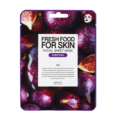 FARM SKIN, FRESHFOOD FOR SKIN FACIAL SHEET MASK(FIG) 25ML