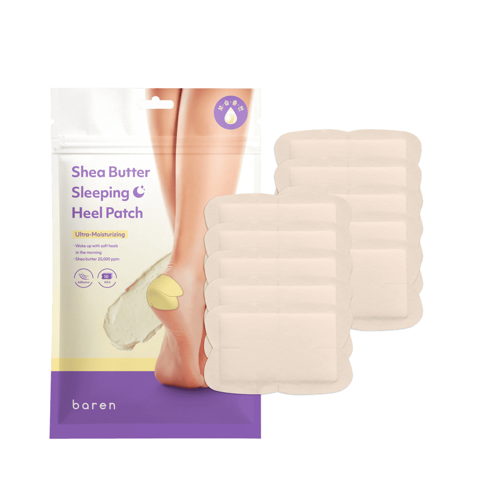 BAREN, SHEA BUTTER SLEEPING HEEL PATCH