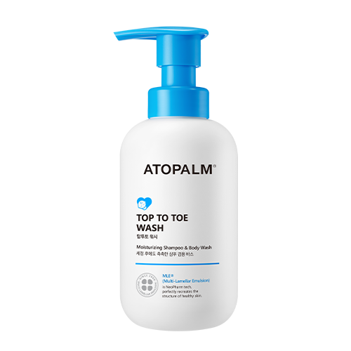 ATOPALM, TOP TO TOE WASH 300ML