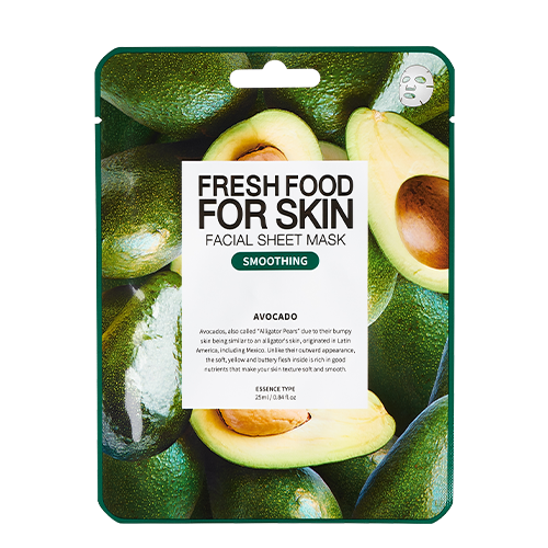 FARM SKIN, FRESHFOOD FOR SKIN FACIAL SHEET MASK(AVOCADO) 25ML