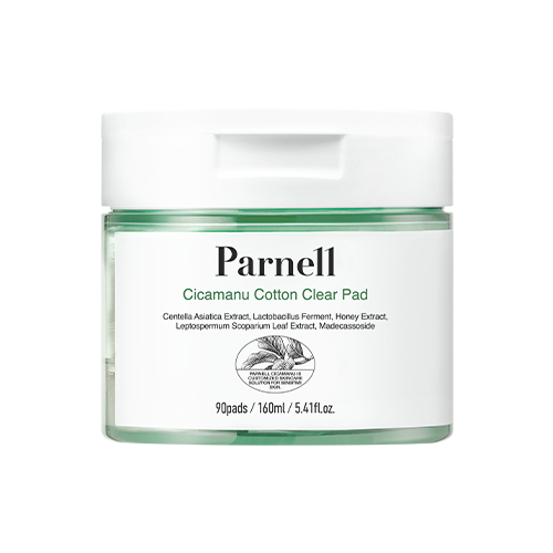 Parnell, CICAMANU COTTON CLEAR PAD (90EA)160ML