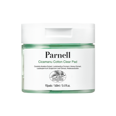 Parnell, CICAMANU COTTON CLEAR PAD (90EA)160ML