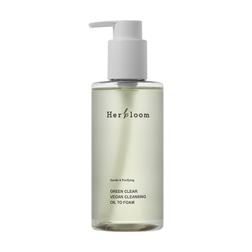 Herbloom, GREEN CLEAR VEGAN CLEANSING OIL TO FOAM  200ML