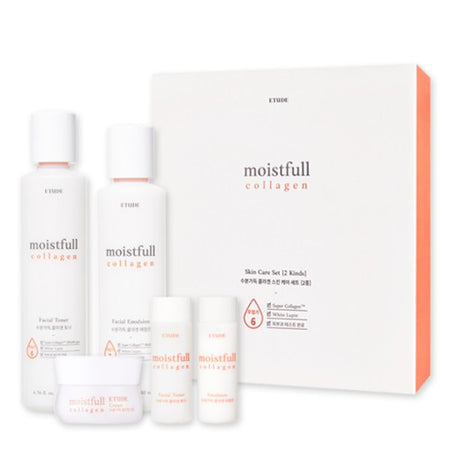 ETUDE, MOISTFULL COLLAGEN SET (200ML+180ML)