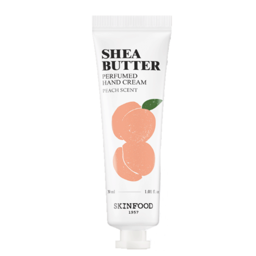 SKINFOOD, SHEA BUTTER PERFUMED HAND CREAM (PEACH SCENT) 30ML