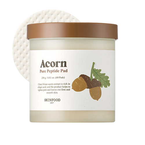 SKINFOOD, ACORN PORE PEPTIDE PAD (60EA)260G