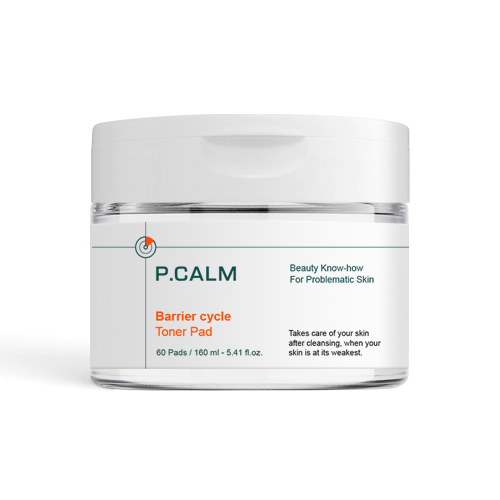 P.CALM, BARRIER CYCLE TONER PAD (60EA) 284G