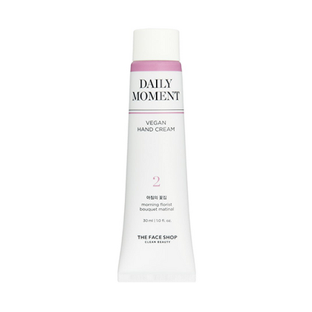 THE FACE SHOP, DAILY MOMENT VEGAN HAND CREAM 02.MORNING FLORIST 30ML