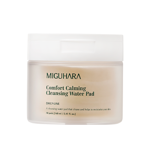 MIGUHARA, COMFORT CALMING CLEANSING WATER PAD (70EA)160ML