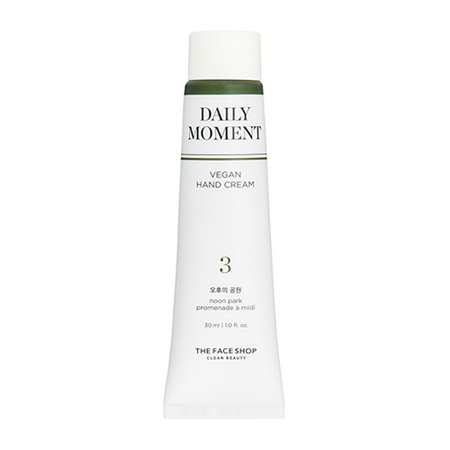 THE FACE SHOP, DAILY MOMENT VEGAN HAND CREAM 03.NOON PARK 30ML