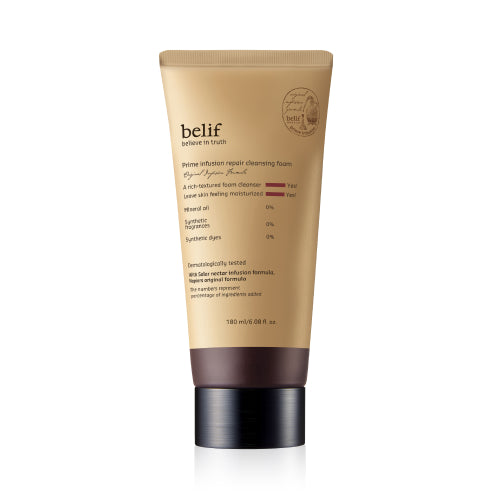 belif, PRIME INFUSION REPAIR CLEANSING FOAM 180ML