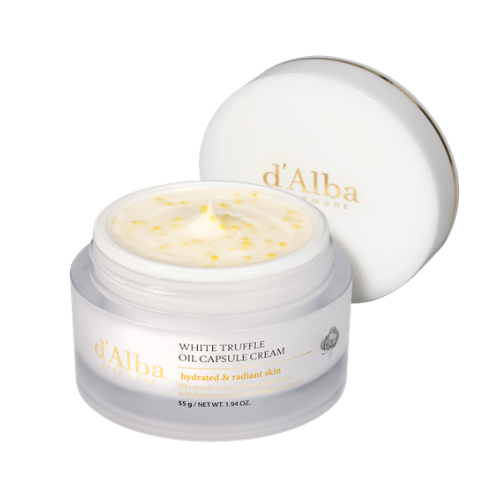 d'Alba, WHITE TRUFFLE OIL CAPSULE CREAM 55G