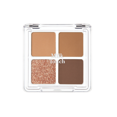 MILKTOUCH, BE MY FIRST EYE PALETTE (1.9G* 4EA), MY FIRST BROWN 