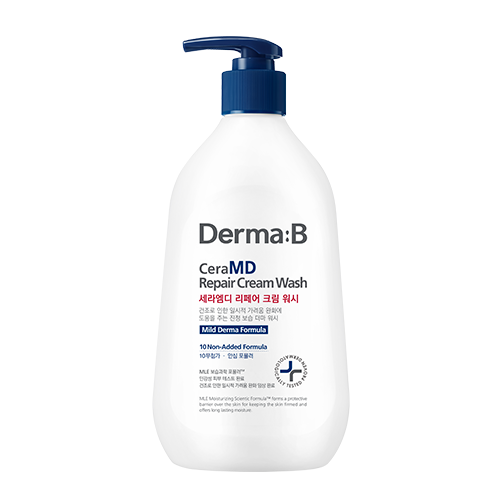 DERMA: B, CERAMD CREAM WASH 400ML