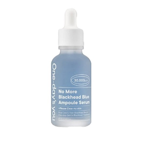 One-day's You, NO MORE BLACKHEAD BLUE AMPOULE SERUM 30ML