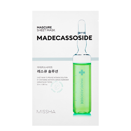 MISSHA, MASCURE RESCUE SOLUTION SHEET MASK