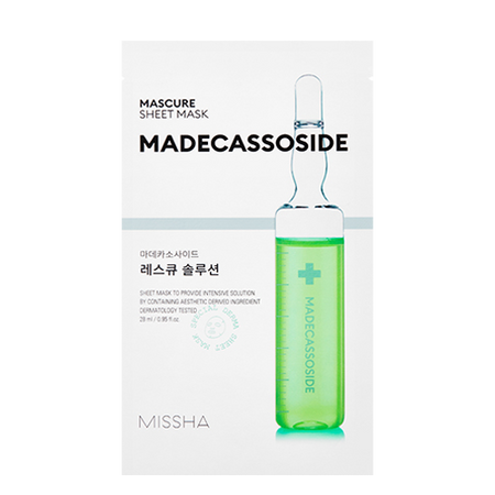 MISSHA, MASCURE RESCUE SOLUTION SHEET MASK