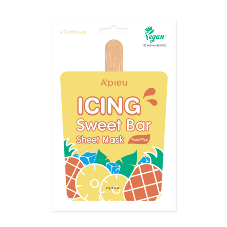 A'pieu, ICING SWEET BAR SHEET MASK [PINEAPPLE]