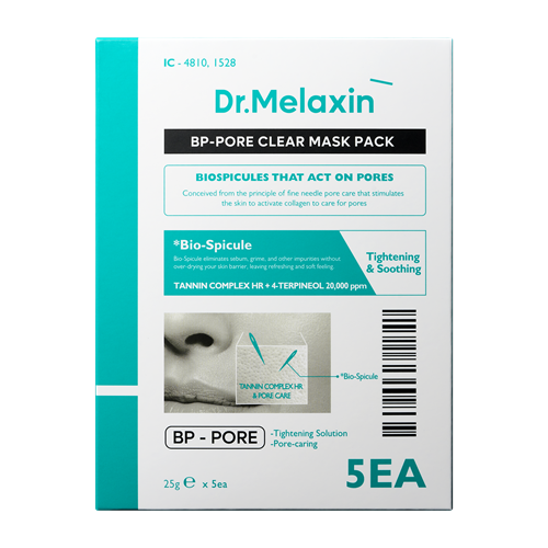 Dr.Melaxin, BP PORE CLEAR FACIAL MASK (25G*5EA)