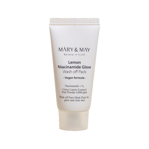 MARY&MAY, LEMON NIACINAMIDE GLOW WASH OFF PACK 30G